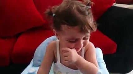 A very clever girl .Cute baby