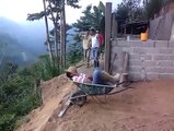 Funny Boy falling while Sleeping