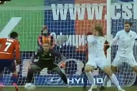 Как Аликин рукой блокирует мяч после удара Тошича! ЦСКА 1 - 0 Уфа 31.10.2015