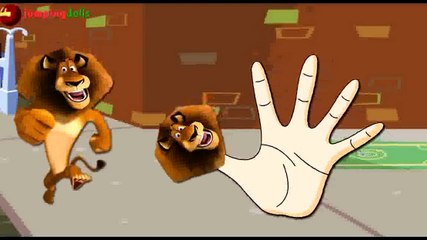 Madagascar Finger Family | Finger Family Rhymes | Animals Finger Family Nursery Rhymes