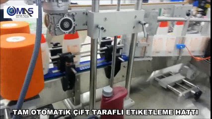 TAM OTOMATİK ÇİFT TARAFLI ETİKETLEME HATTI
