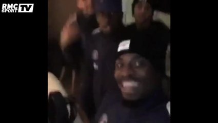 EN VIDEO : Aurier et les joueurs du PSG rappent pour fêter la victoire