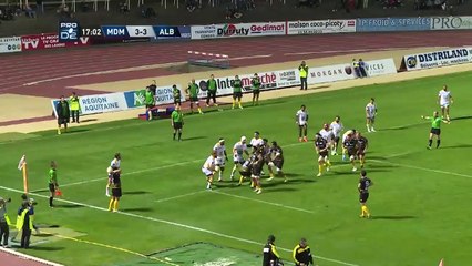 PRO D2 - Résumé Mont de Marsan-Albi: 27-9 - J7 - Saison 2015/2016
