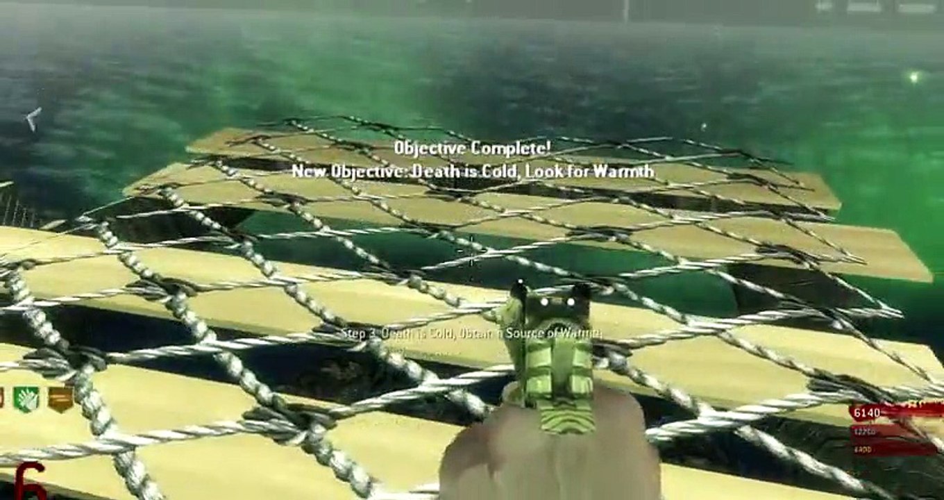 NUEVO! Zombie Survival Raft! (Call of Duty WaW Zombies Custom Maps, Mods, & Funny Moments) zxvf