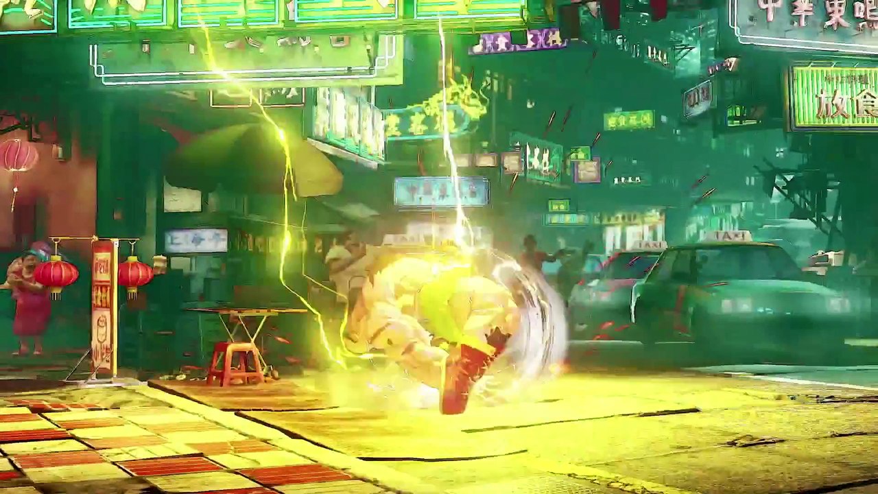 Extrait / Gameplay - Street Fighter 5 (Gameplay Dhalsim PS4)