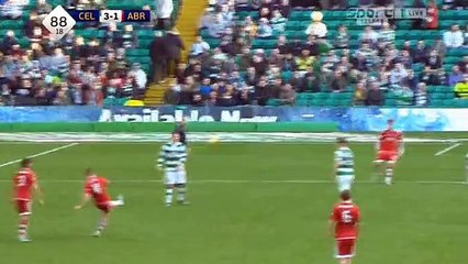 Adam Rooney Goal - Celtic 3 - 1 Aberdeen - Premiership - 31/10/2015