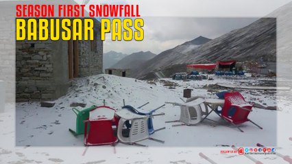 Babusar Pass Season First Snowfall
