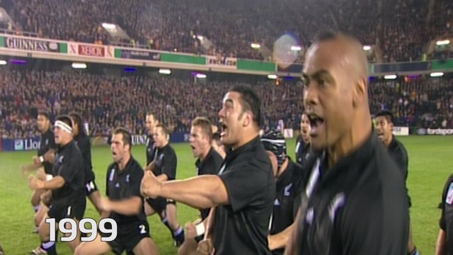 Evolution of the All Blacks Haka - 1987 to 2015