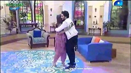 Bushra Ansari Crossing All Limites In Live Show