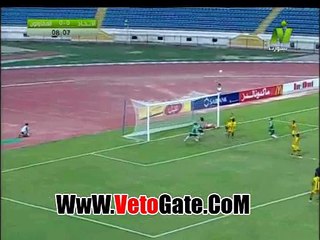 "اسلام فؤاد"يتقدم بالهدف الاول المقاولون العرب فى الاتحاد