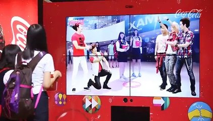 Coke Dance Vending Machine