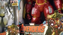 Marvel Avengers Age of Ultron Hulkbuster and Ultron Titan Tech Toy Review