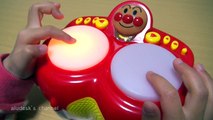 アンパンマン マジカルボンゴ/Fun Light up Anpanman Bongo Toys!