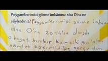 Peygamberimizi Gorseydiniz Ona Ne Soylemek isterdiniz? Sorusuna Cocuklarin Verdigi Cevapla