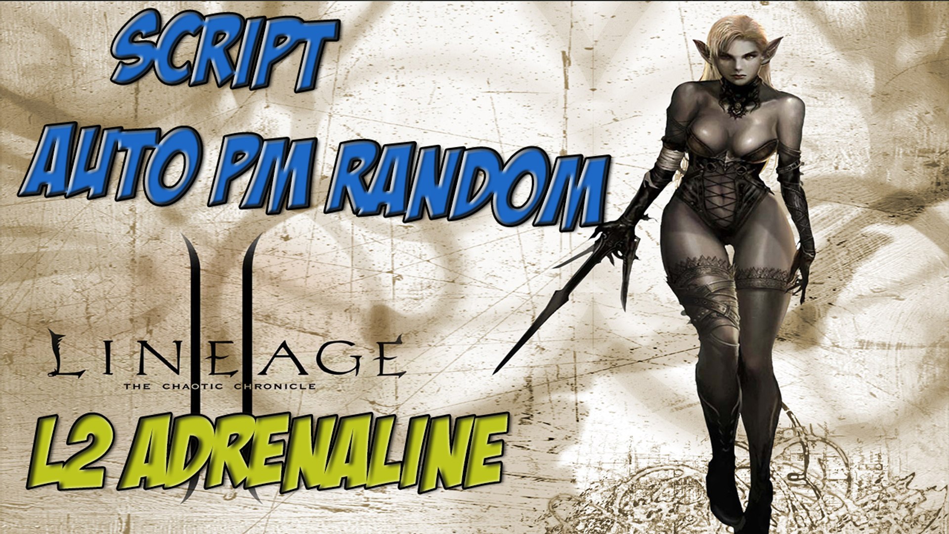 ⁣L2 ADRENALINE BOT - SCRIPT AUTO CHAT PM RANDOM Interlude/ High Five