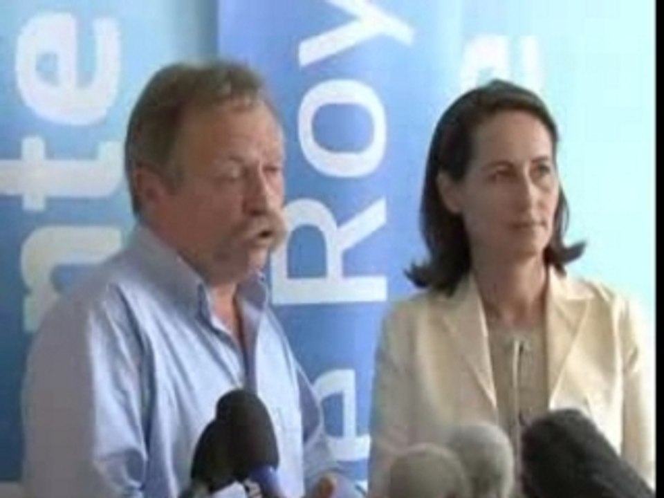 Conf de presse Bové Royal