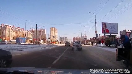 Car Crashes Compilation # 480 - February 2015 / Подборка Аварий и ДТП 20