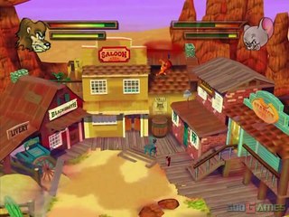 Tom & Jerry: War of the Whiskers Gamecube Walkthrough HD 720P Part 9 Lion (Dolphin 4)