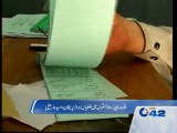 Irregularities  in ballot papers and voter lists