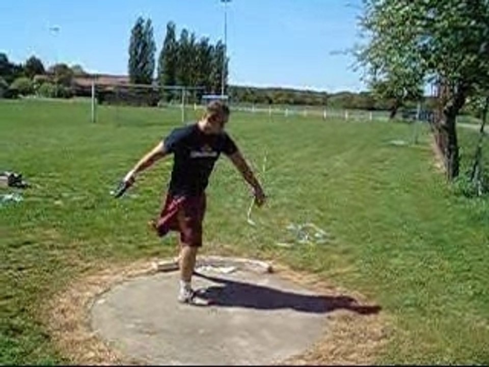 Highlandgames-training im kilt