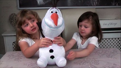 What The Kids Think Episode 15 Disney Frozen Tickle Me Olaf Toy Review