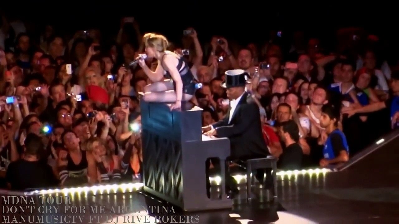 Madonna Dont Cry For Me Argentina (NEW) MDNA Tour EUROPE Bluray BONUS
