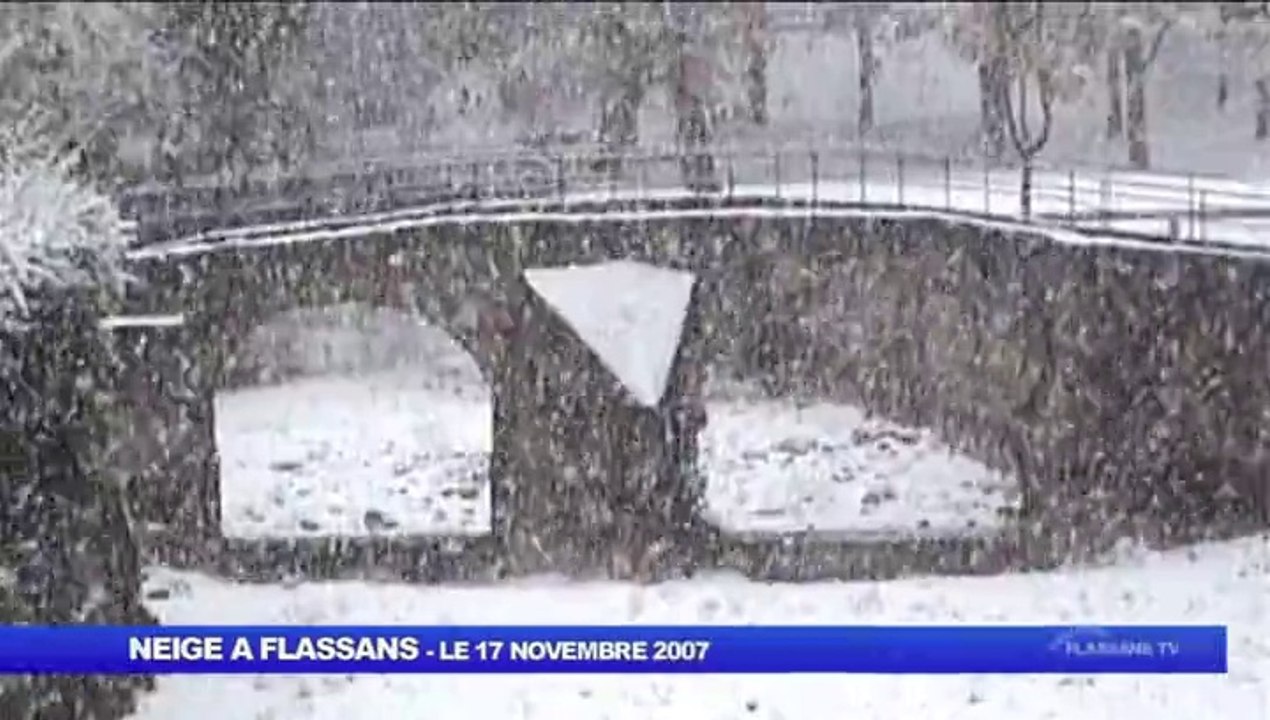 Flassans TV ▶ Flassans sous la neige - (2007)