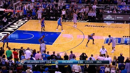 Clutch shots from Russell Westbrook and Victor Oladipo