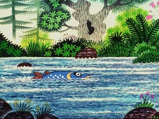 Крот. Крот и рыбка