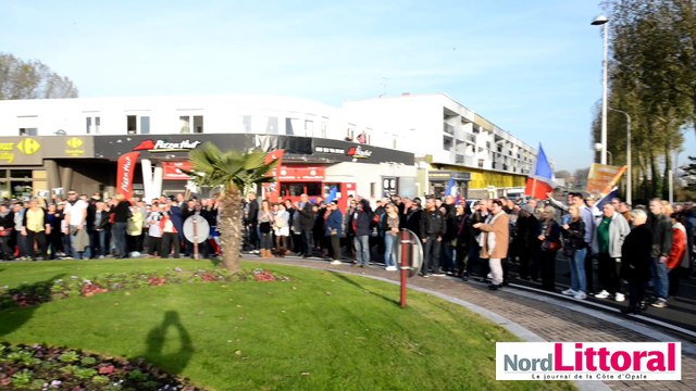 Les Calaisiens en colère ont manifesté en centre-ville le 31 octobre 2015