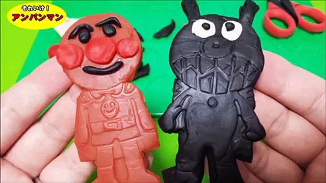アンパンマン おもちゃ ねんど❤アニメ アンパンマンとバイキンマン Anpanman Toys Animation