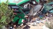 Accidente de bus en Perú deja al 14 muertos video del rescate