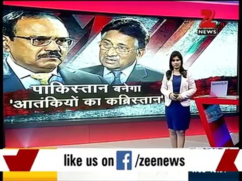Pervaiz Musharraf and Hafiz Saeed Shocked Indian Media - Video Dailymotion