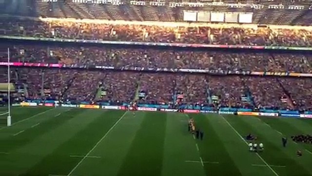 Finale de la coupe du monde de rugby : revivez le Haka des All Blacks