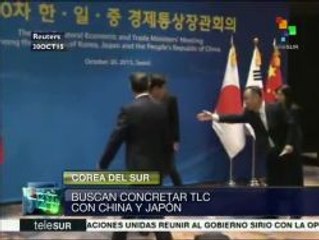 Surcorea, Japón y China se reunieron para impulsar acuerdos económicos