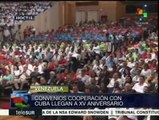 Maduro celebra 15 años del convenio de cooperación Cuba-Venezuela