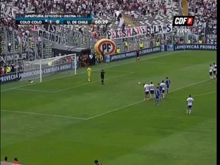 Colo Colo - Univ de Chile 1-0 LOSE PENALTY DE CHILE