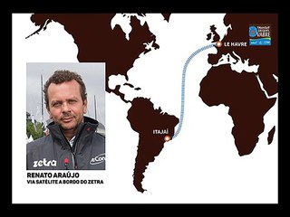 Renato Araújo fala sobre estratégia do barco Zetra na Transat Jacques Vabre - 1