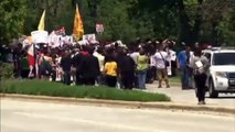 McDonalds protest | 100 protesters arrested at McDonalds HQ demanding fair pay