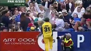 Shahid Afridi 56  off 26 balls vs Australia