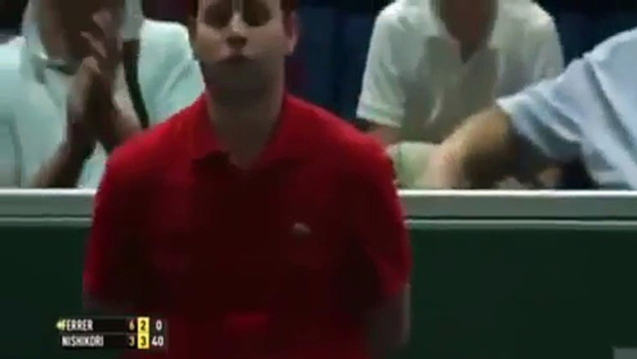 錦織圭 フェレール　【パリマスターズ準々決勝】