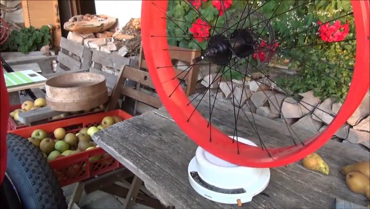 Räder - Gewichtsanalyse am heavyweight fatbike