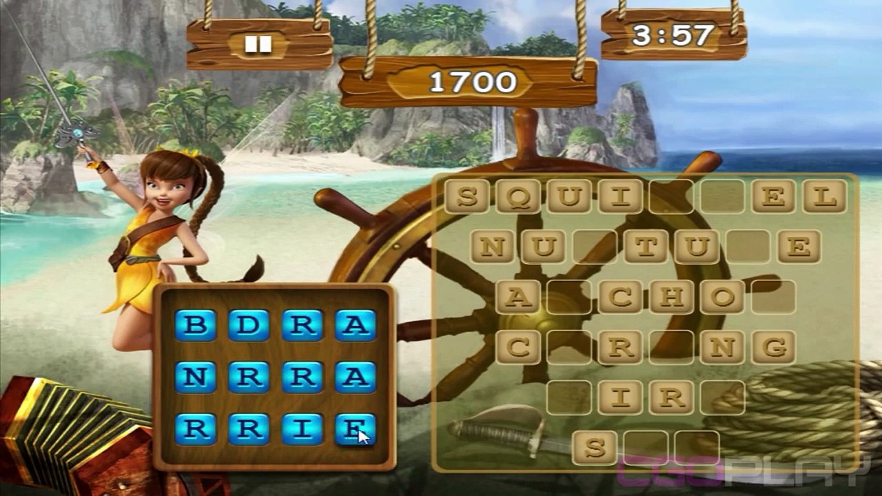 ♥ TinkerBell and The Pirate Fairy Video Game (Pirate Fairy Code)