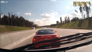 Road Rage Between BMW and Ambulance