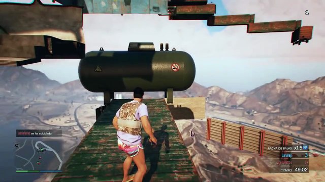 PARKOUR EXTREMO!! EN SERIO?! - Gameplay GTA 5 Online Funny Moments (Carrera GTA V PS4)