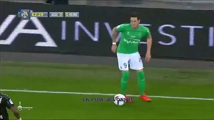 Robert Beric GOAL | Saint-Etienne 1 - 0 Reims