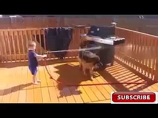 ;Dog German Funny Video with Babies Funny Funny Best Laugh your heart