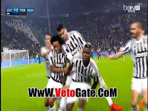 بوجبا يتقدم بالهدف الاول اليوفنتوس فى تورينو