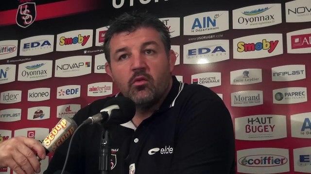 Rugby Top 14 - Olivier Azam réagit après Oyonnax - Pau (2e partie)