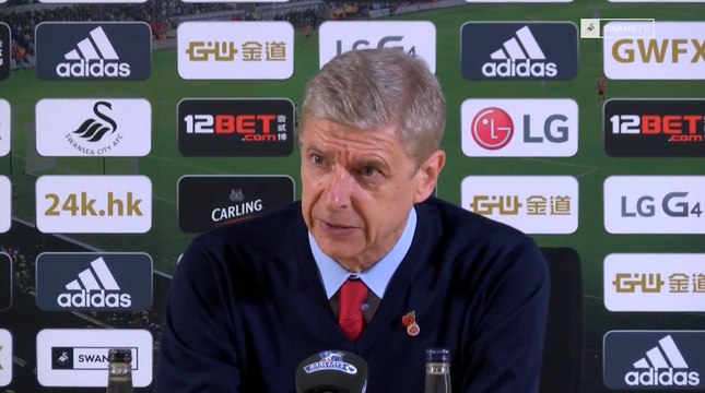 Arsène Wenger heureux de la victoire d'Arsenal